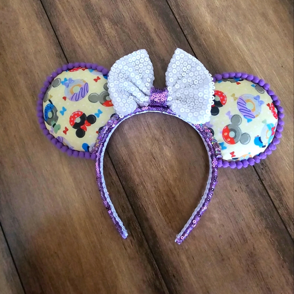 Purple Sequin Mouse Ears